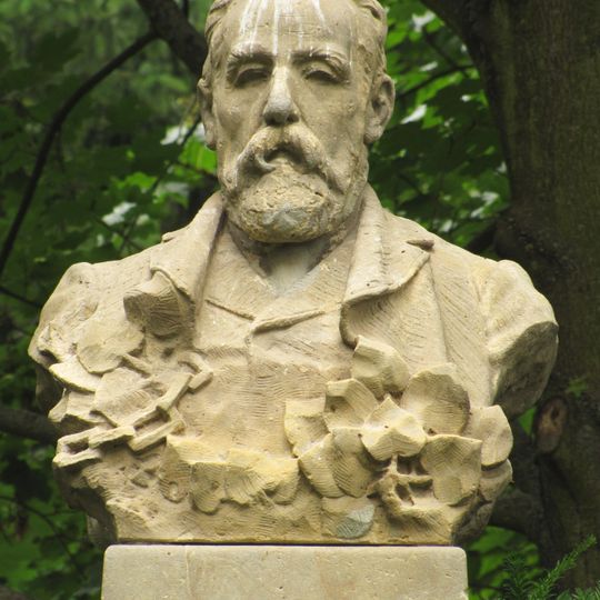 Bust of Svatopluk Čech in Kyjov