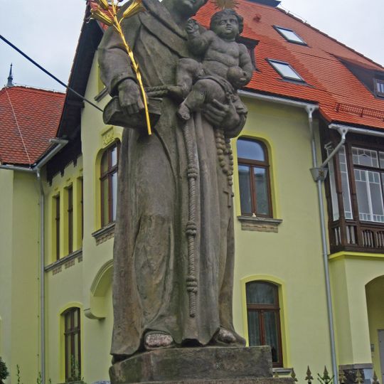 Statue of Saint Anthony of Padua in Šluknov