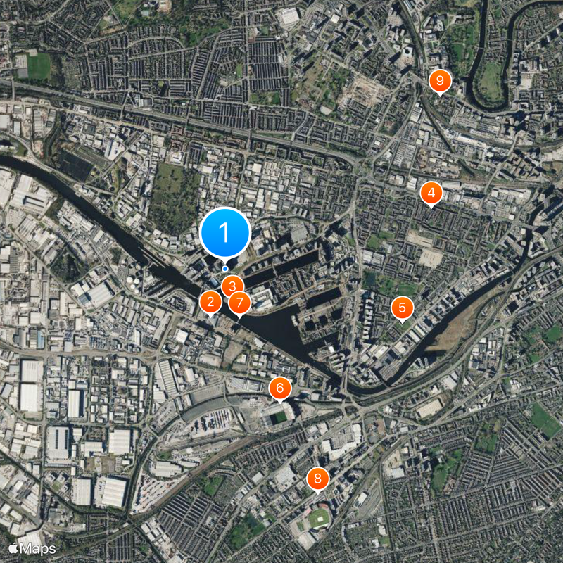 BBC Radio 5 Sports Extra Map