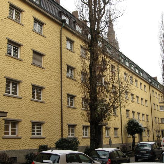 Teil einer Wohnanlage