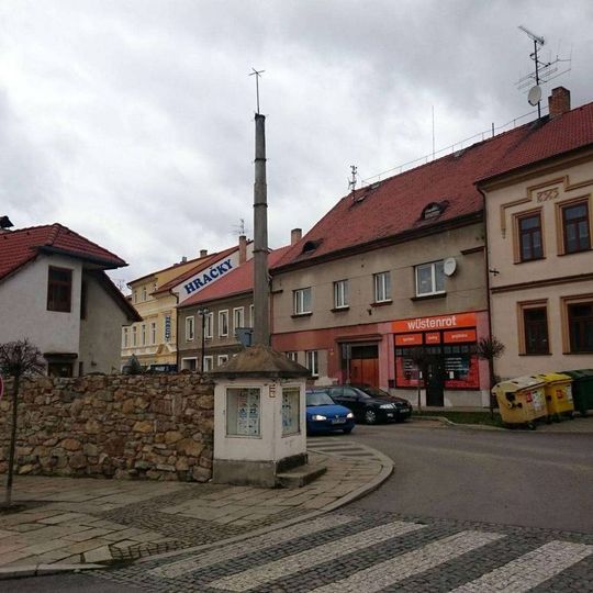 Podivná stavbička u Prokopovy ulice v Písku