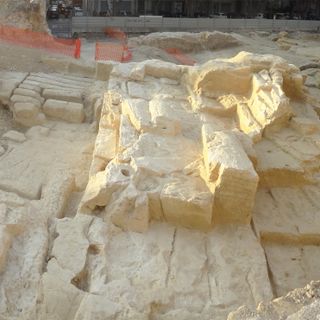 Site archéologique de la carrière antique grecque de la Corderie à Marseille