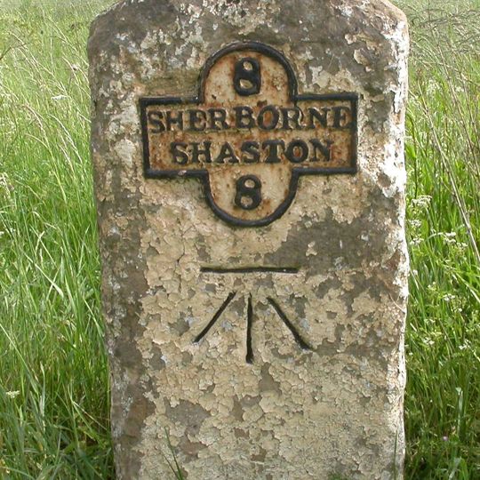 Milestone, Bow Bridge; 2m back from road opp. Bow Bridge Cottage