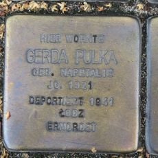 Stolperstein em memória de Gerda Pulka