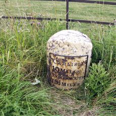 Milestone East Of Street