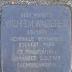 Stolperstein à la mémoire de Wilhelm Waltereit